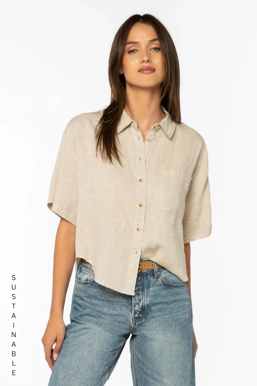 Suzanne Short Sleeve Blouse
