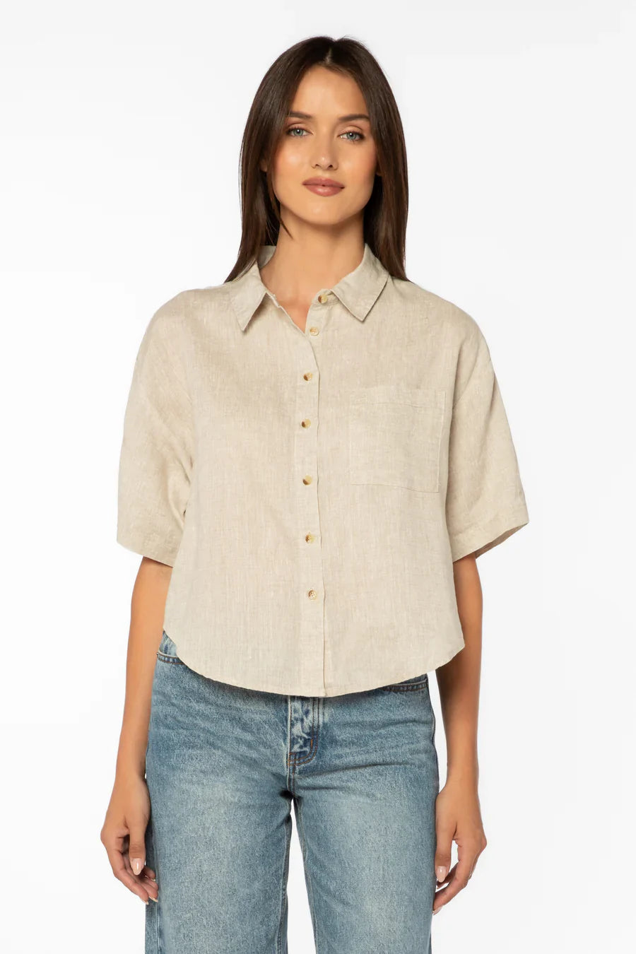 Suzanne Short Sleeve Blouse
