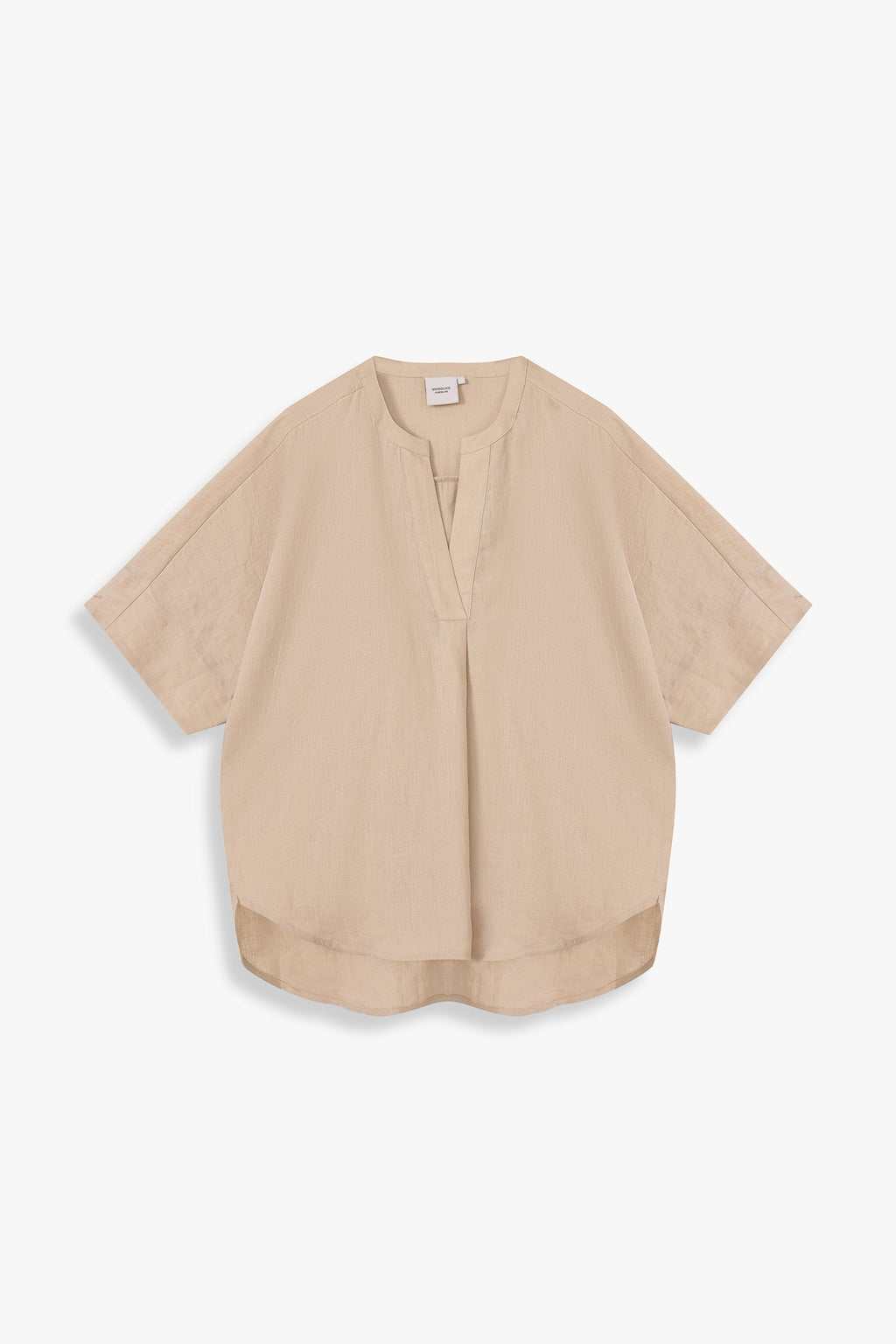 Half-Placket Dolman Top