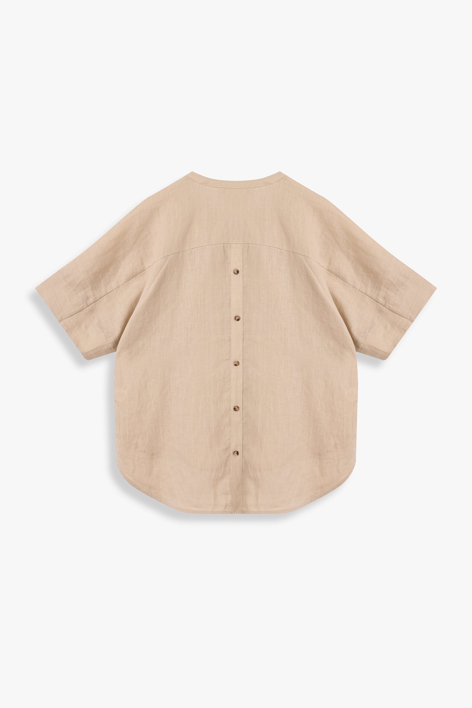 Half-Placket Dolman Top