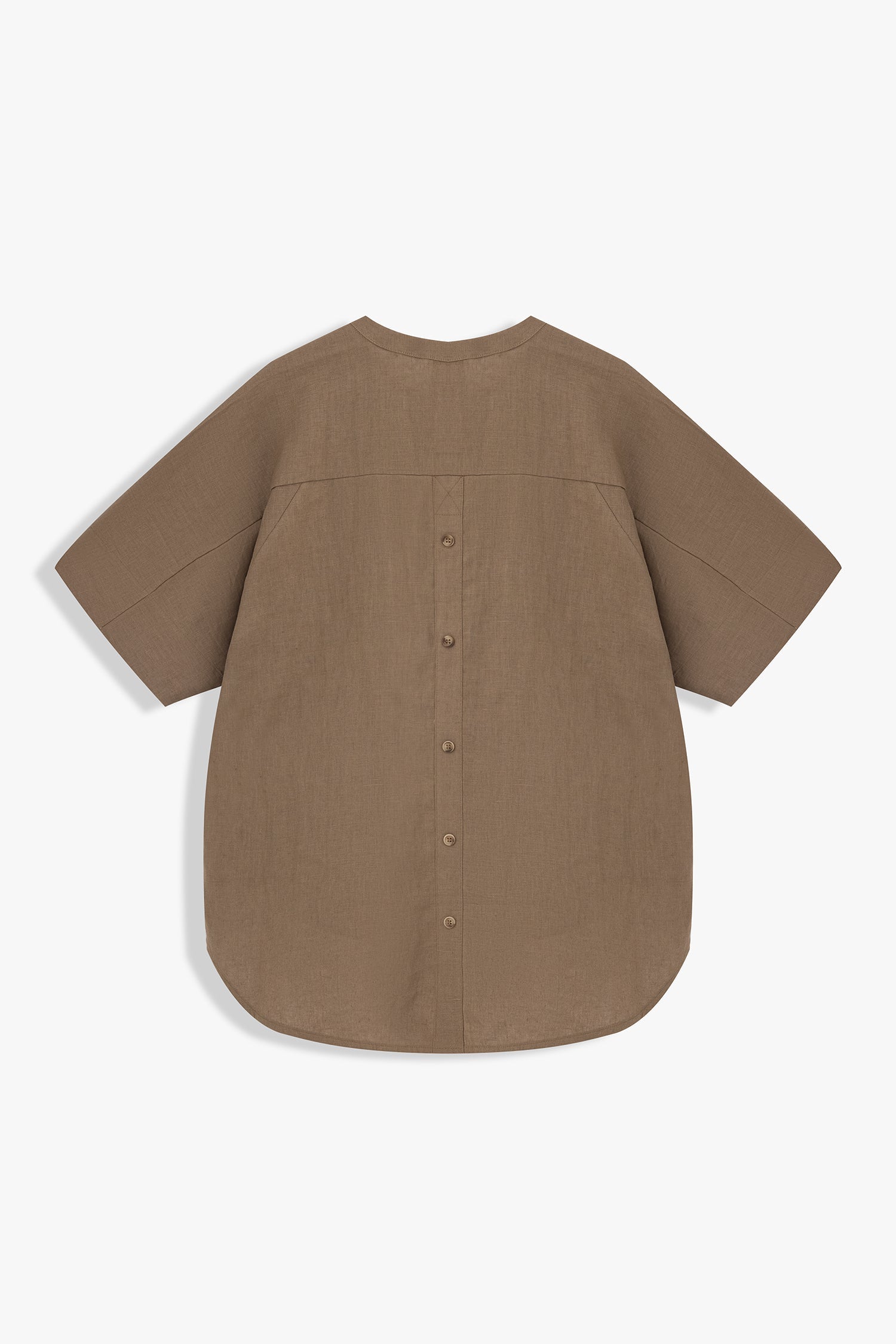 Half-Placket Dolman Top