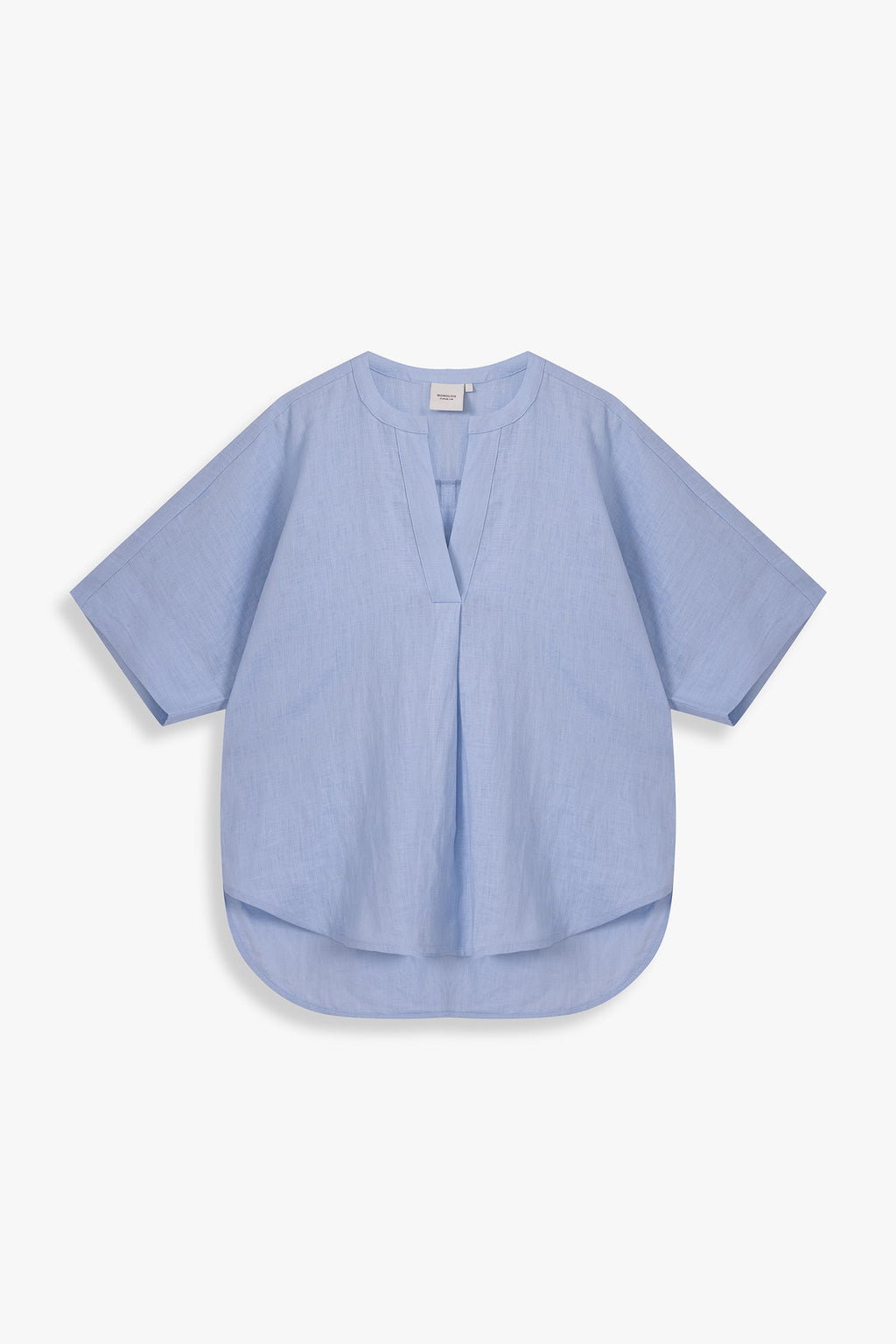 Half-Placket Dolman Top
