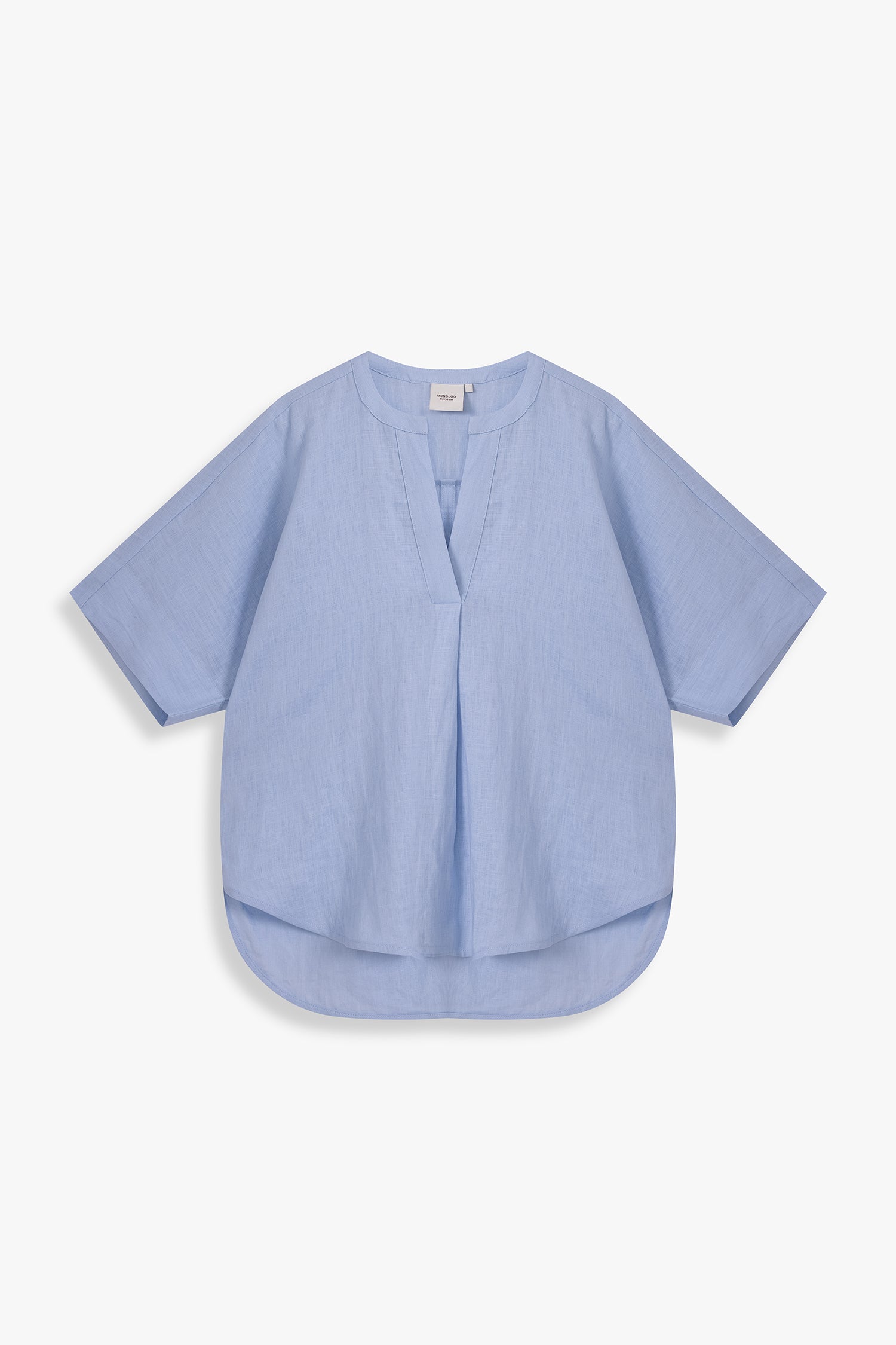 Half-Placket Dolman Top