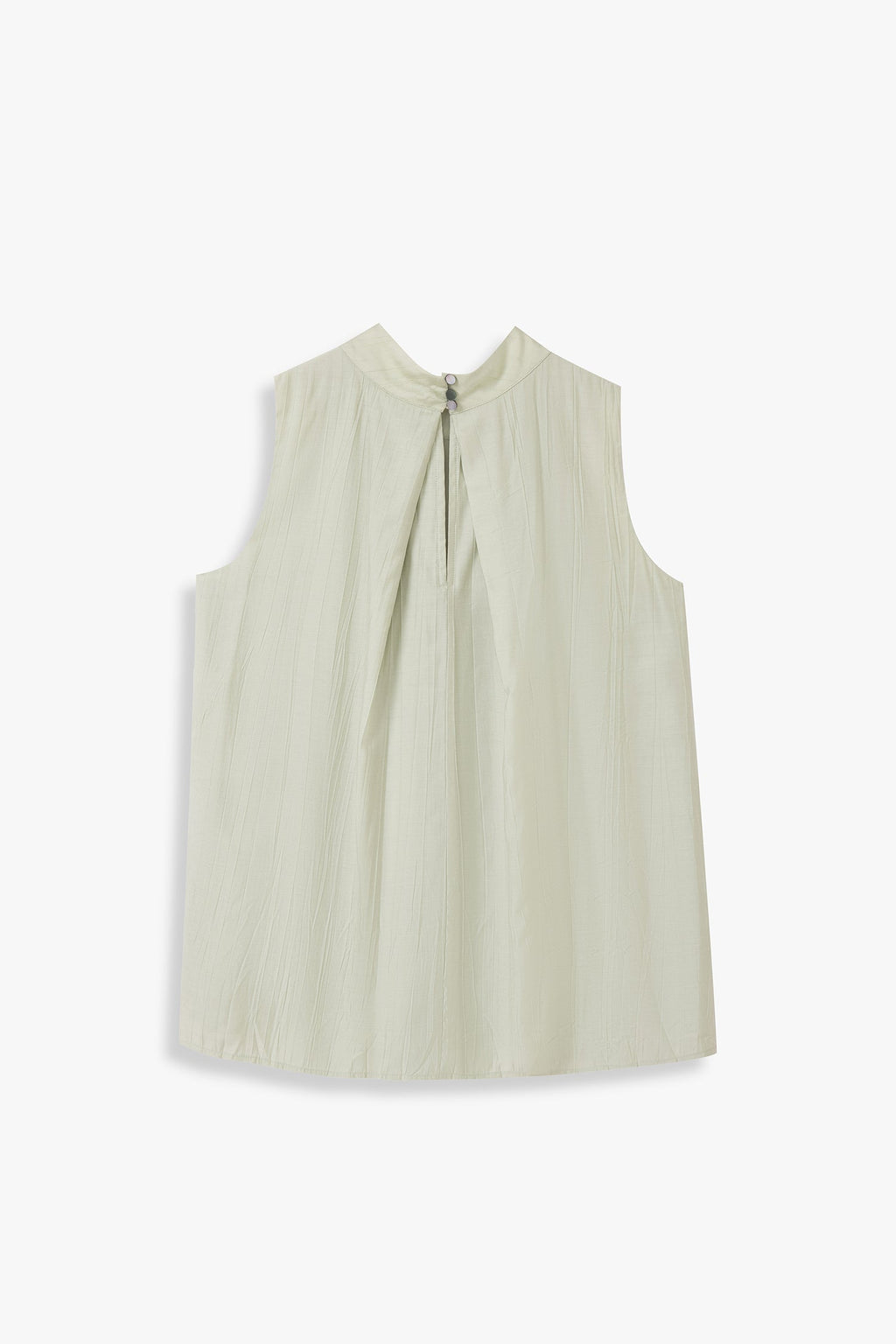 High-Neck Sleeveless Top