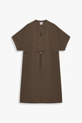 Drawstring Long Sleeved Dress