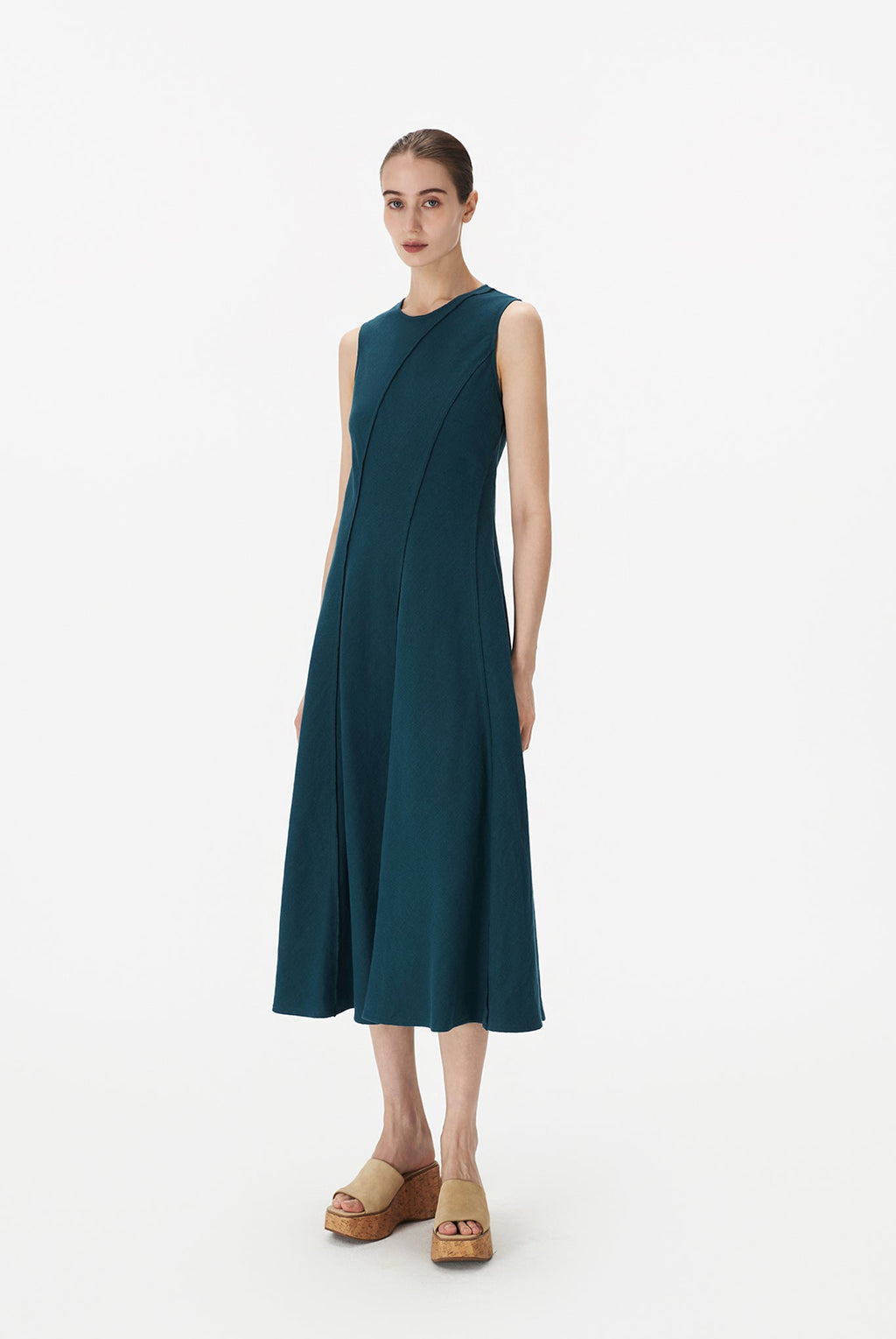 Panelled Shift Dress
