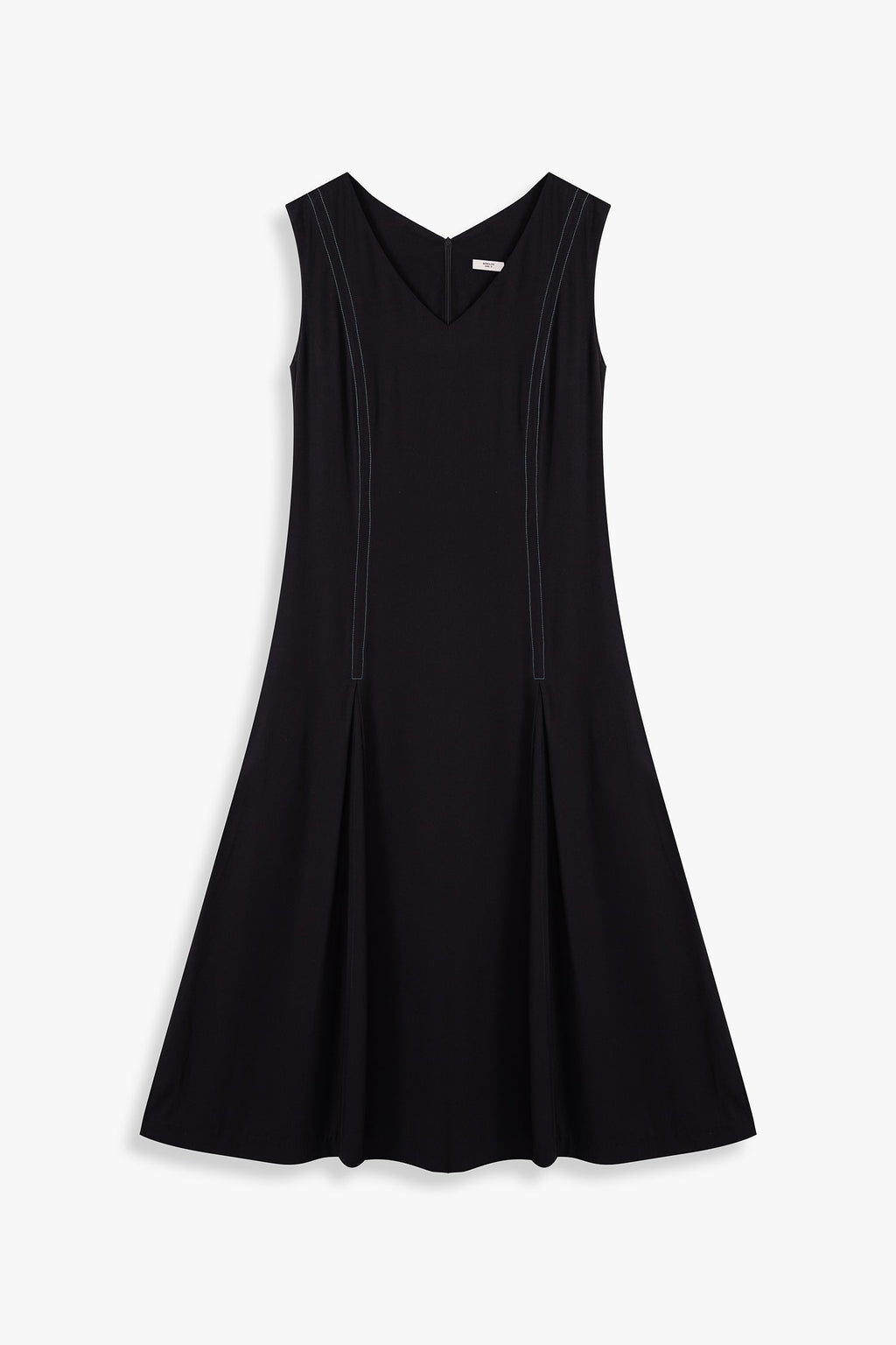 V-Neck Midi Dress