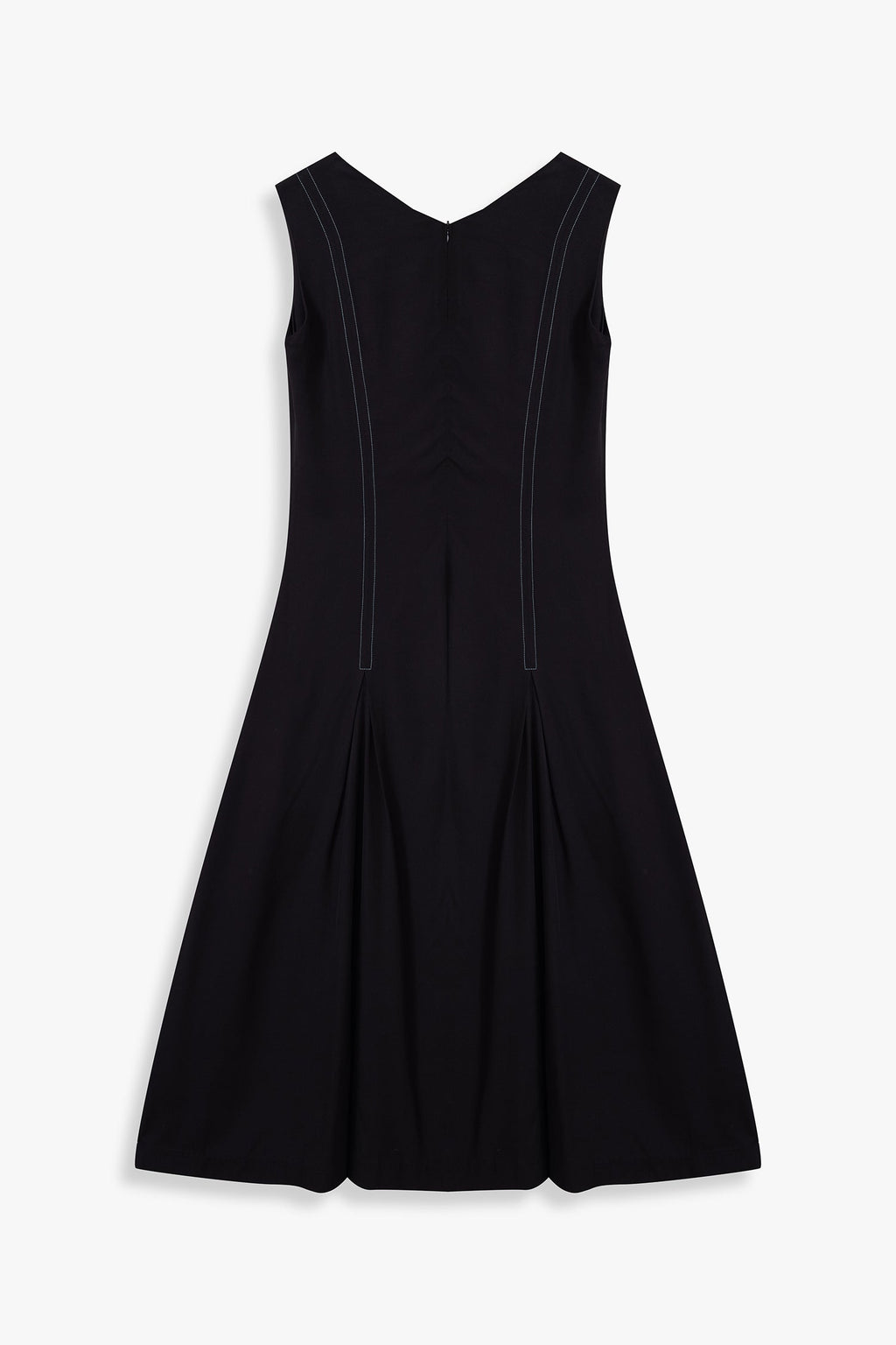 V-Neck Midi Dress