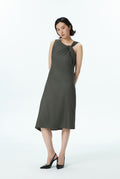 Asymmetric Hem Dress