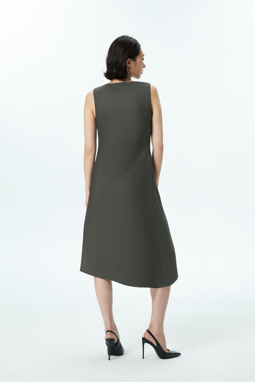 Asymmetric Hem Dress