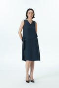 V Neck Shift Dress