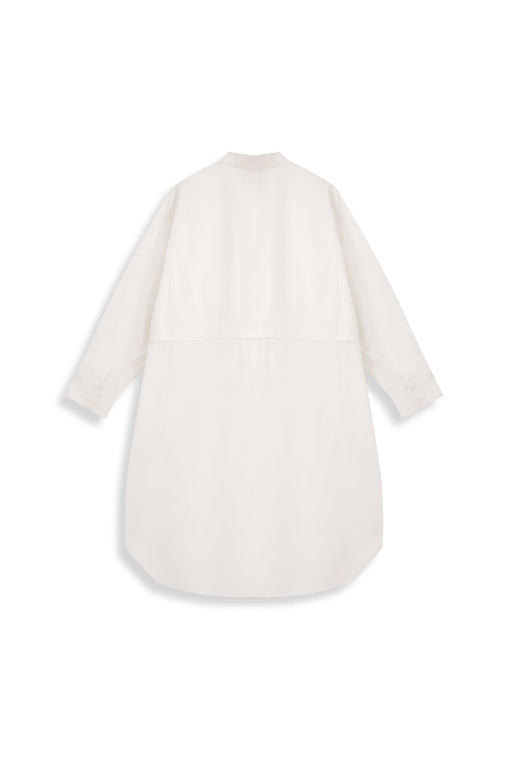 Drawstring Shirt Dress