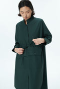 Drawstring Shirt Dress
