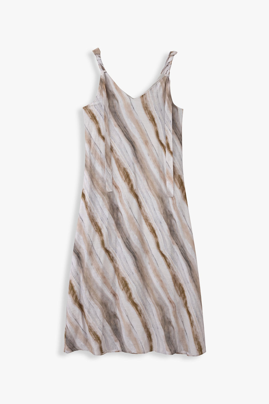Belle Printed Strappy Maxi Dress
