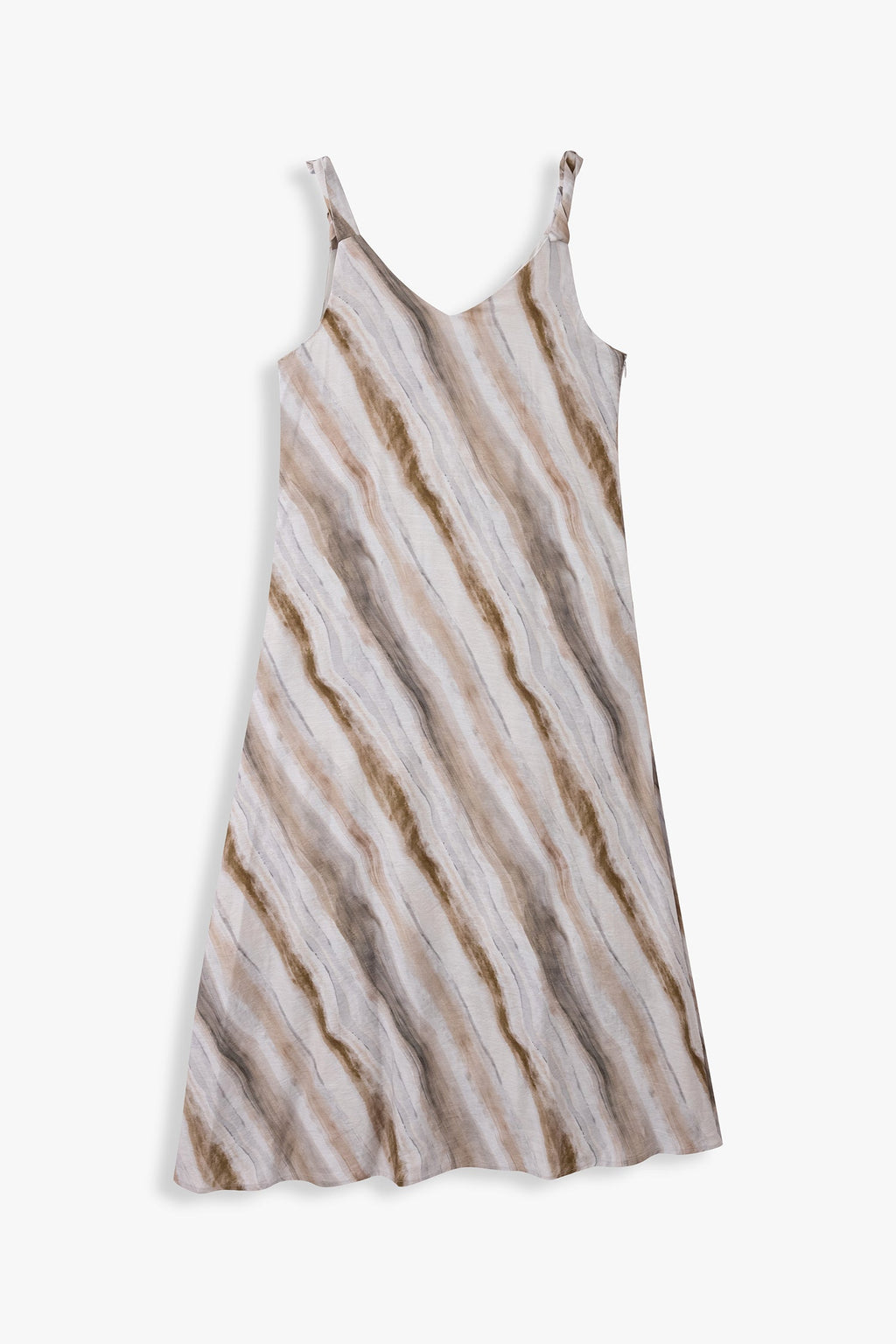 Belle Printed Strappy Maxi Dress