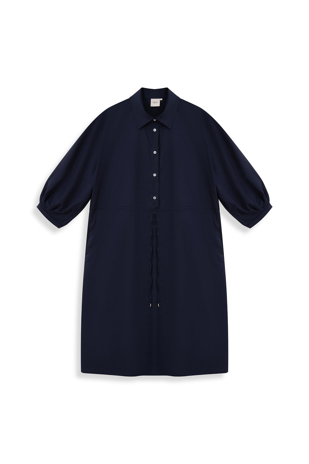 Puff Sleeve Shirt Dress
