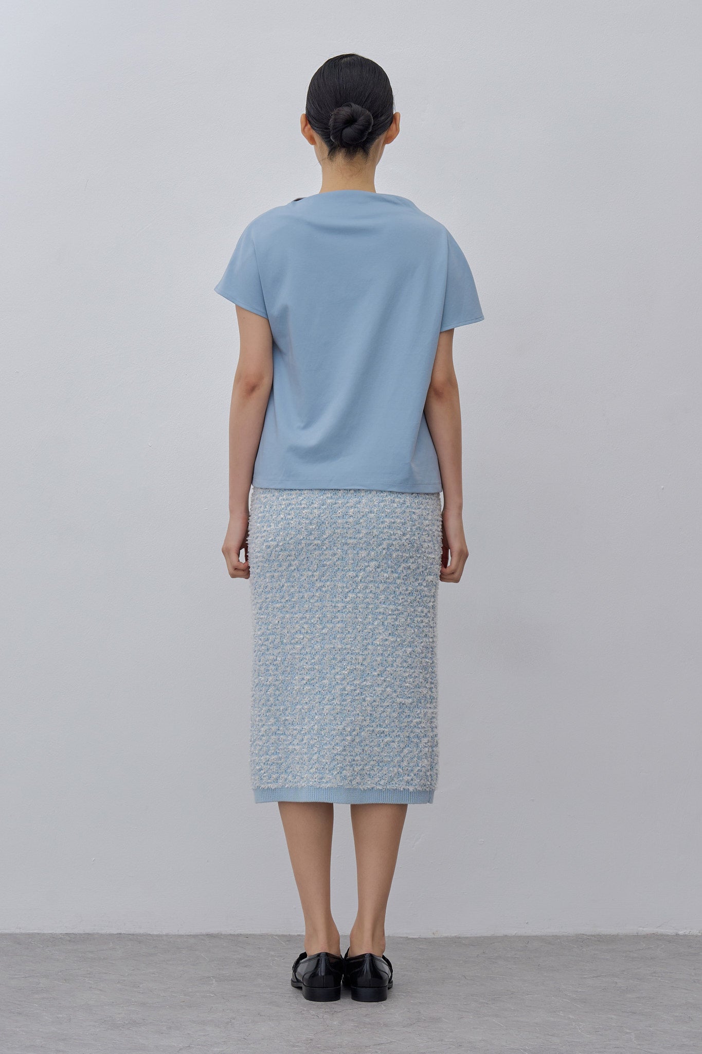 Tweed Knit Skirt