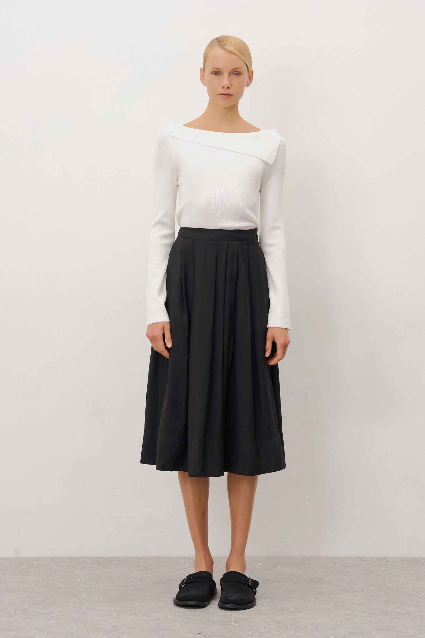 Asymmetrical Knit Top