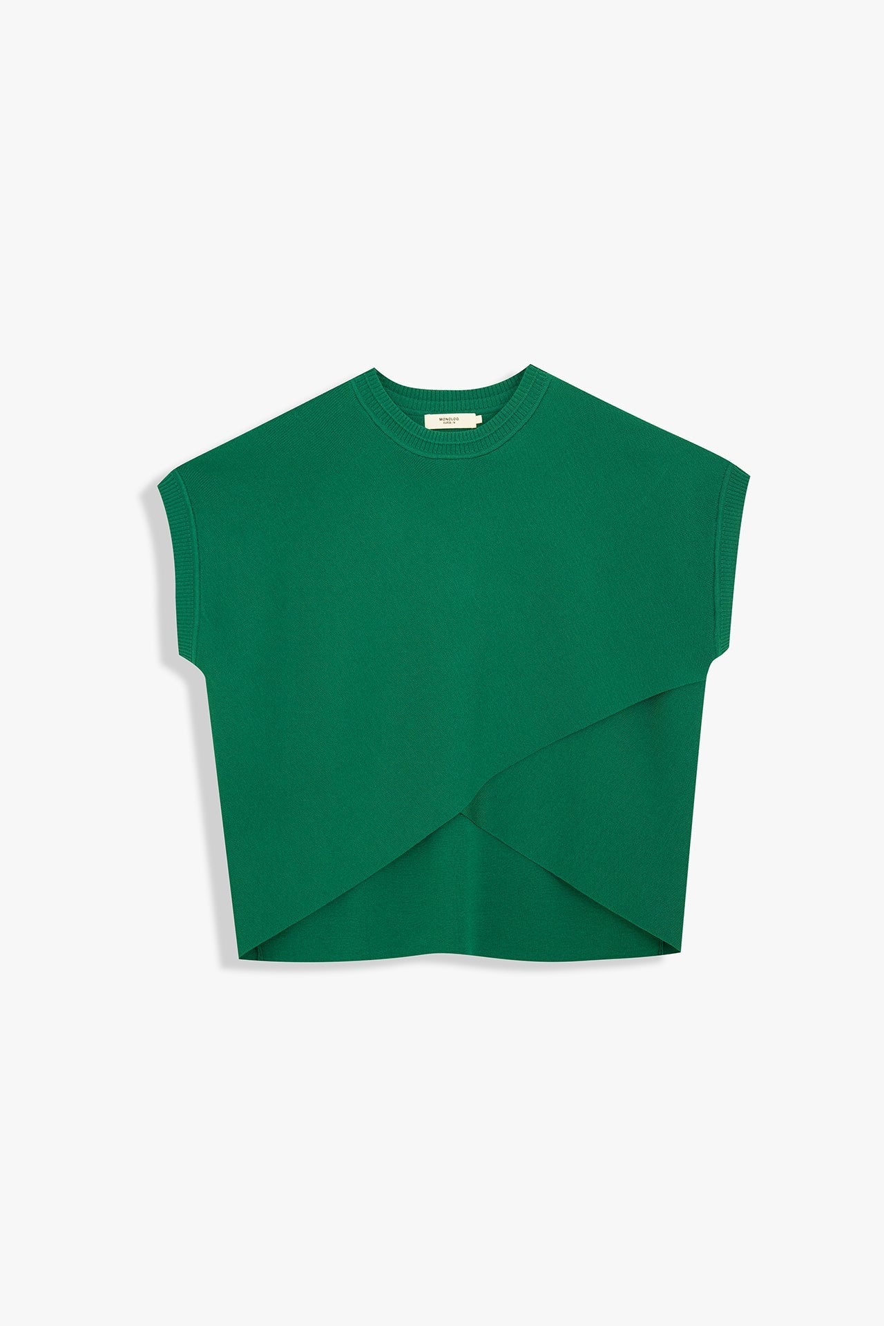 Overlap Knit Top