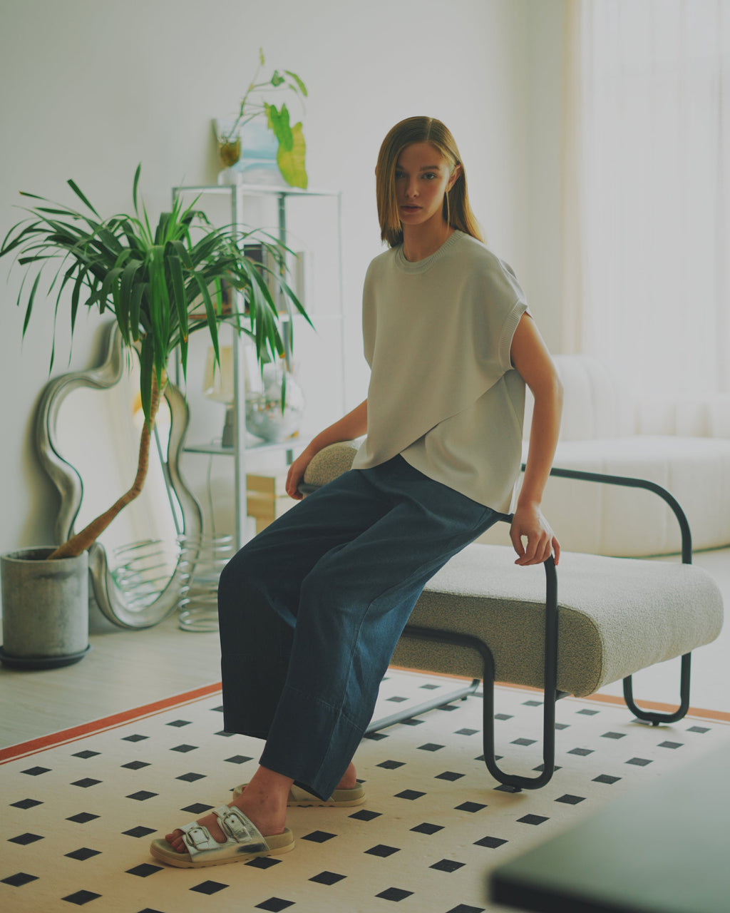 Overlap Knit Top