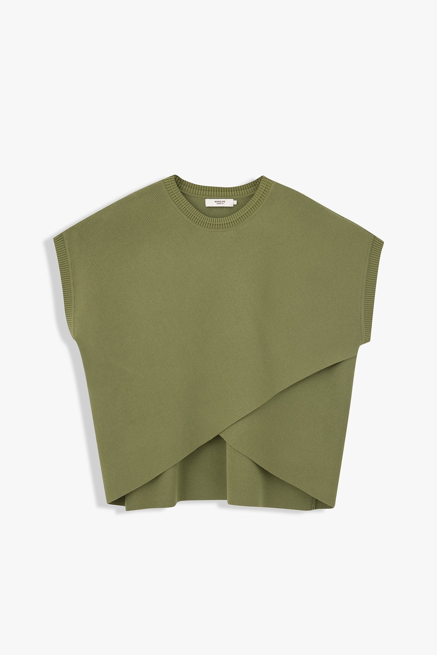Overlap Knit Top