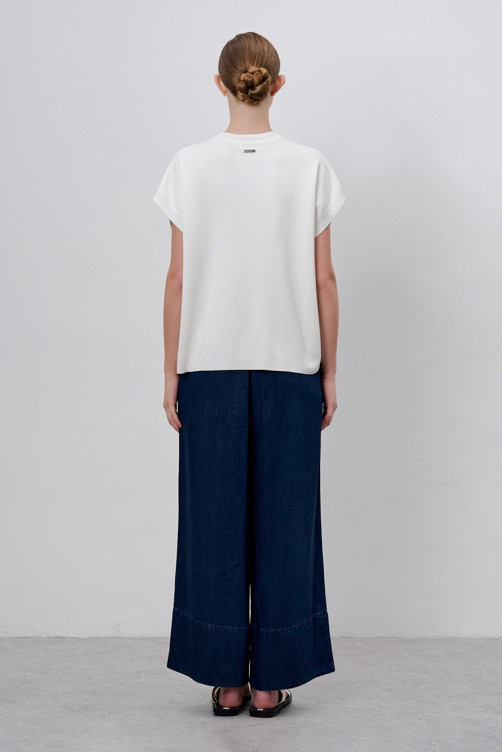 Overlap Knit Top