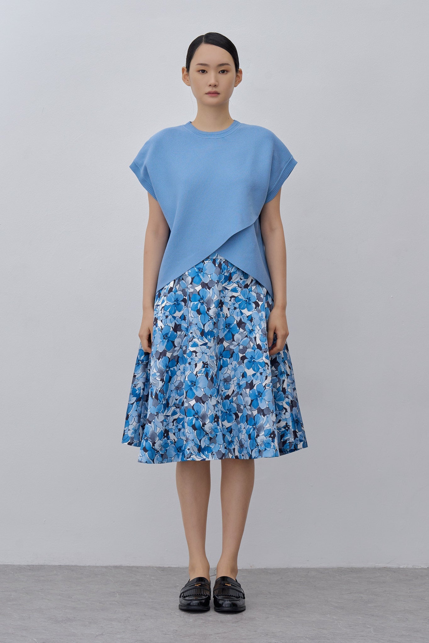 Overlap Knit Top
