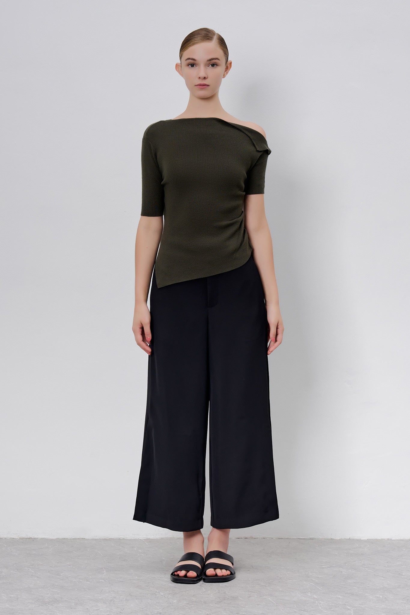 Asymmetrical Knit Top