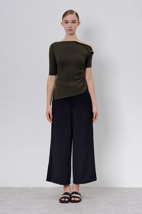 Asymmetrical Knit Top