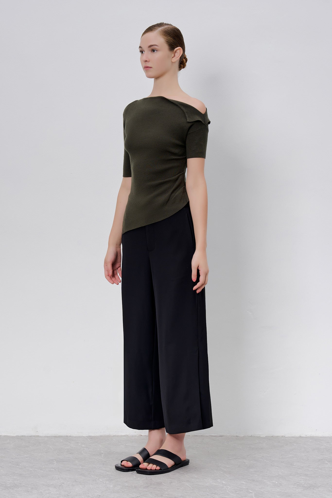 Asymmetrical Knit Top