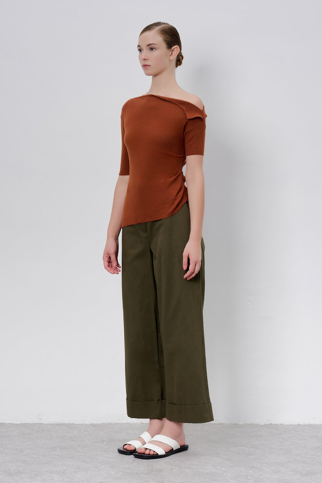 Asymmetrical Knit Top