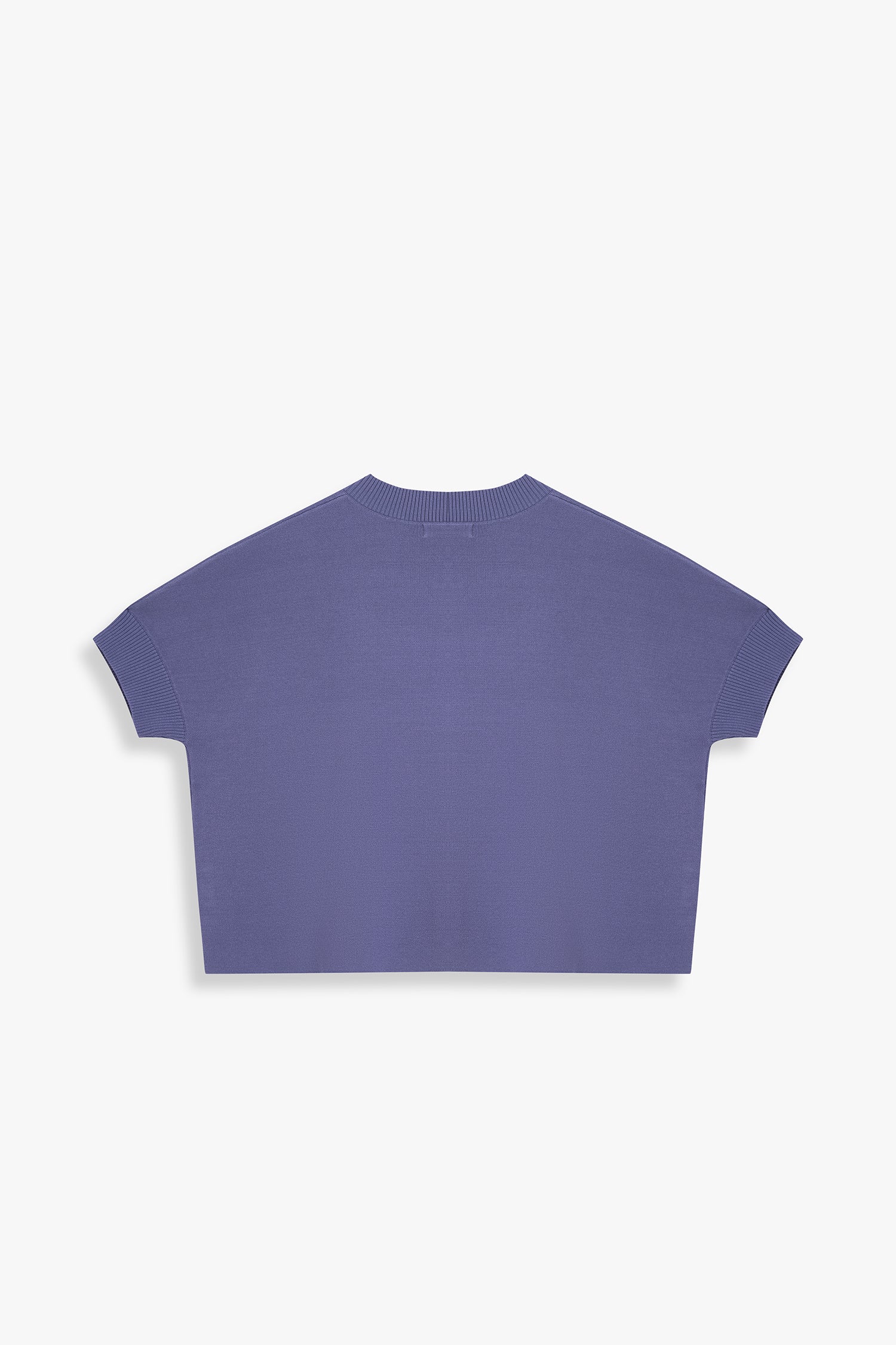 Decorative-Button Knit Top