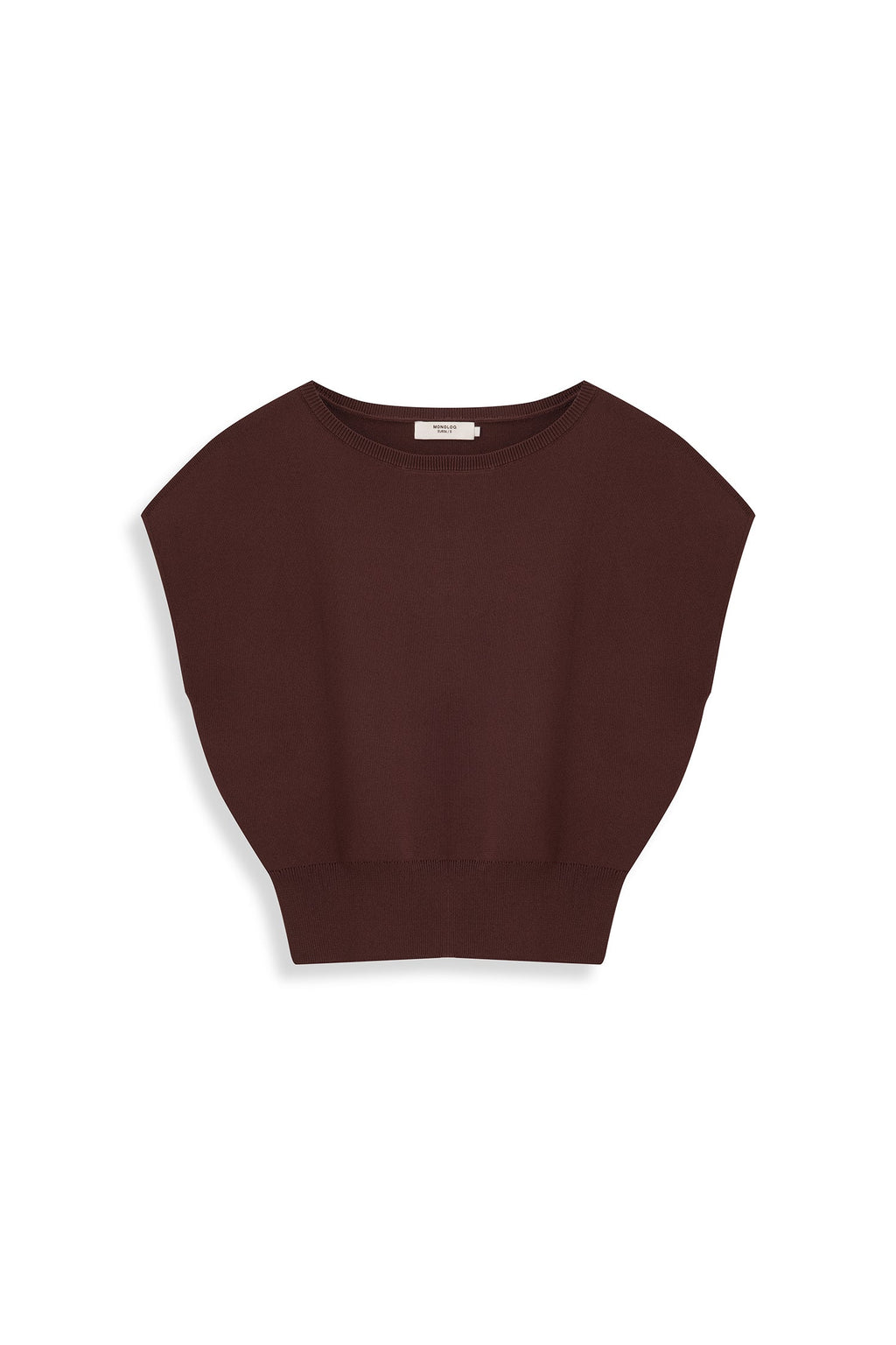 Ribbed Hem Knit Top