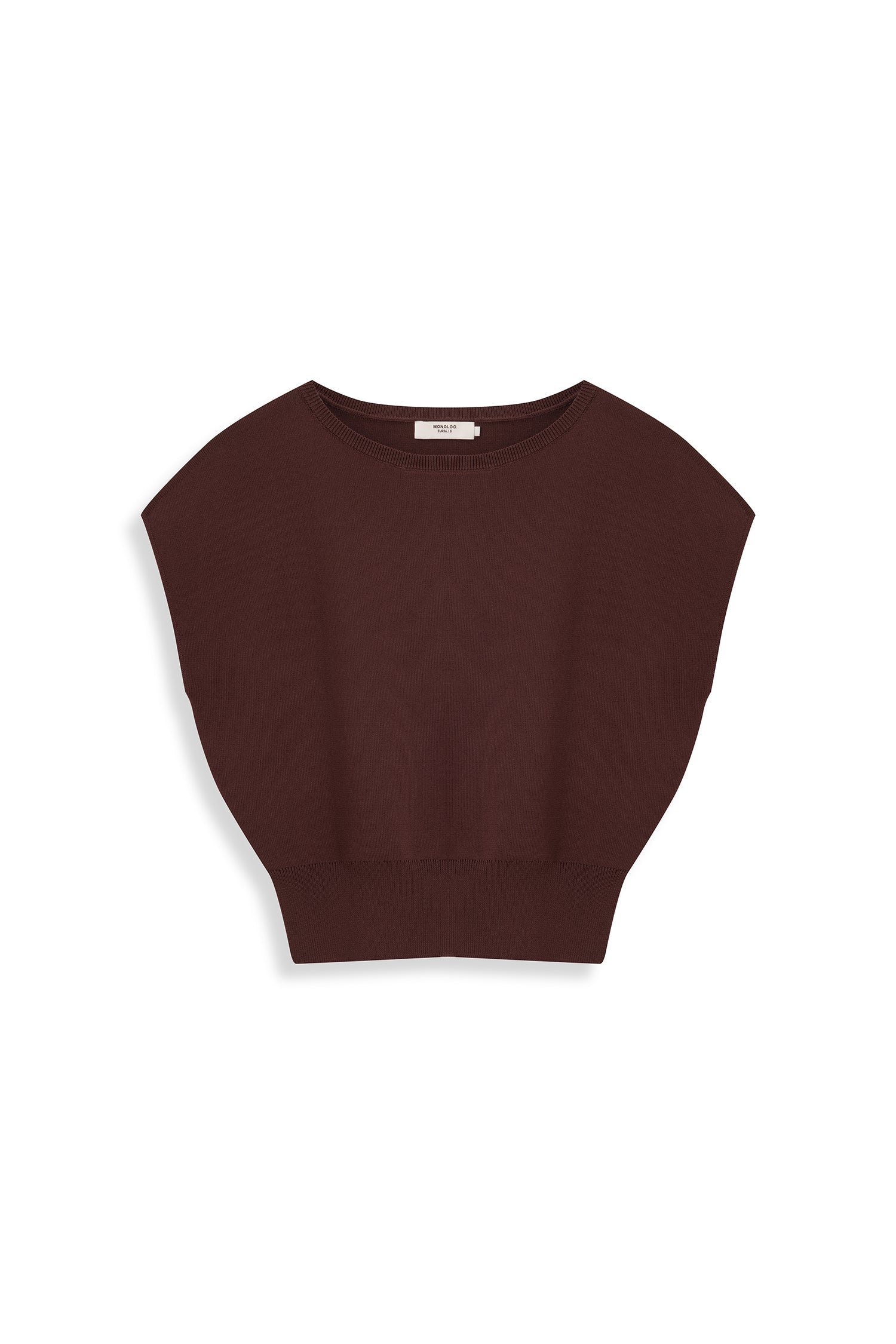 Ribbed Hem Knit Top
