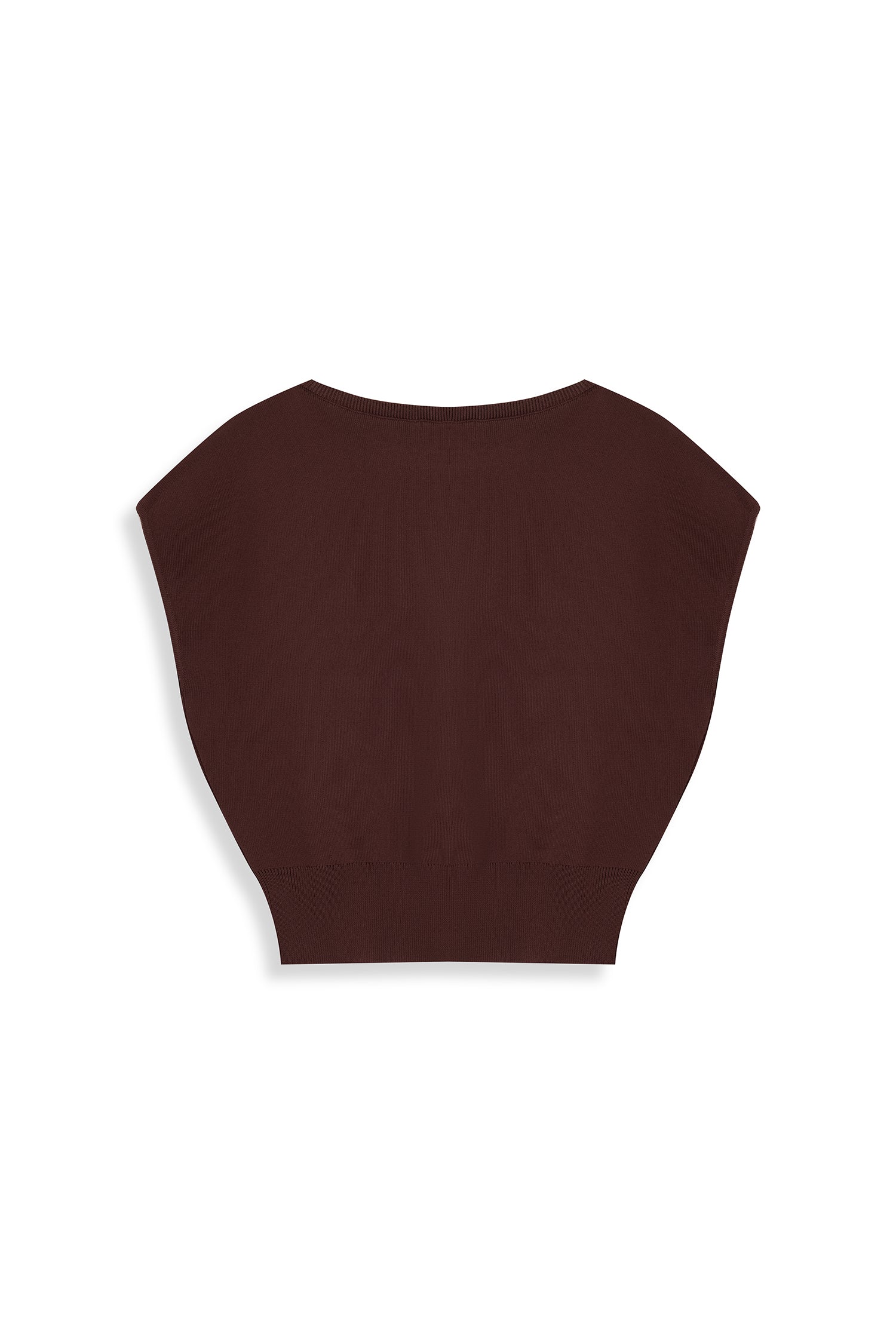 Ribbed Hem Knit Top