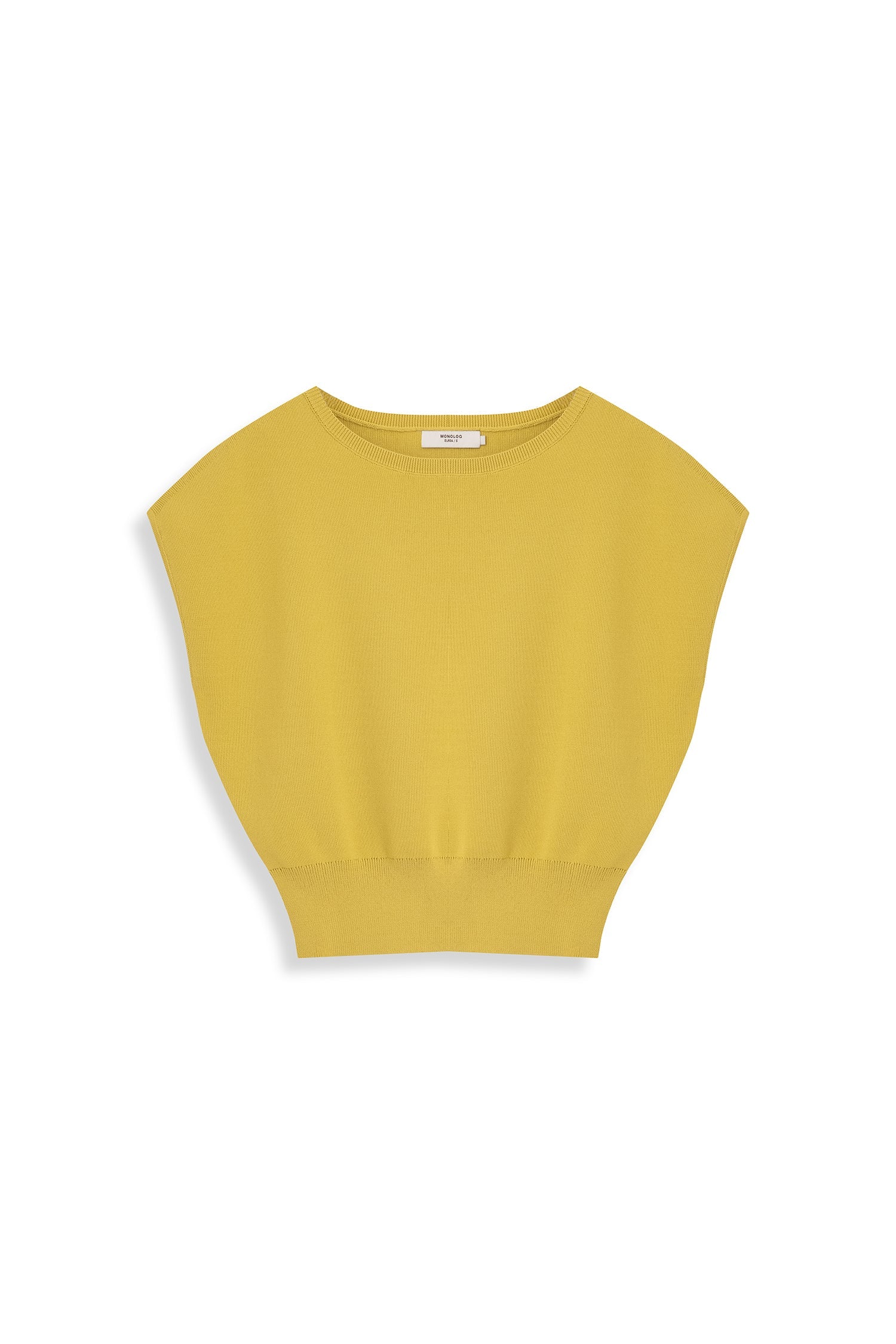 Ribbed Hem Knit Top
