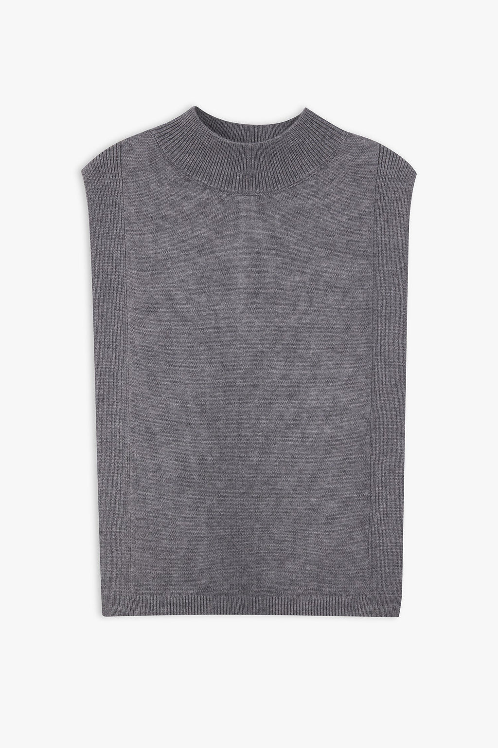 Mock Neck Knitted Top