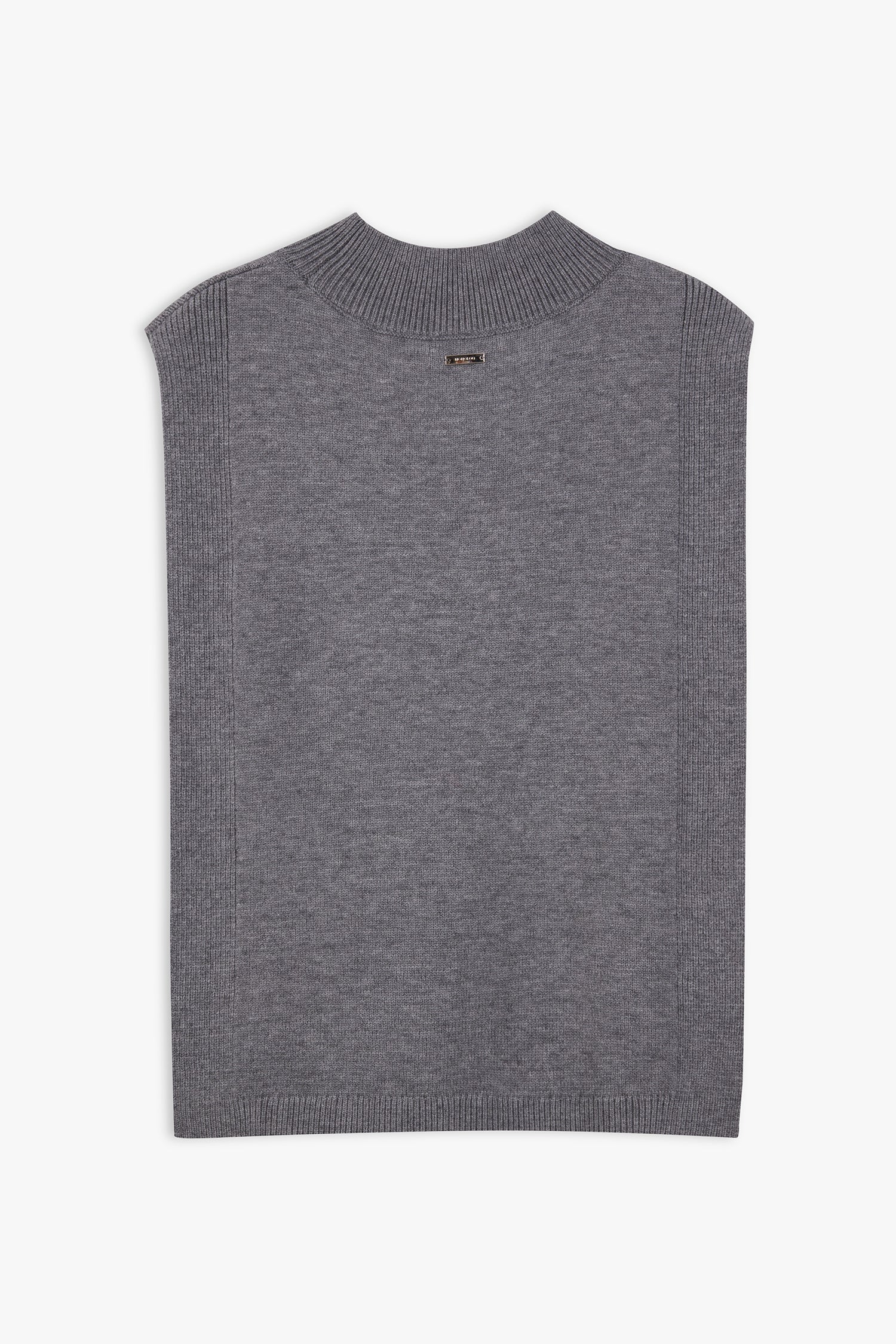 Mock Neck Knitted Top