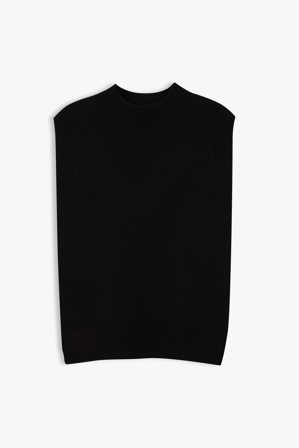 Mock Neck Knitted Top