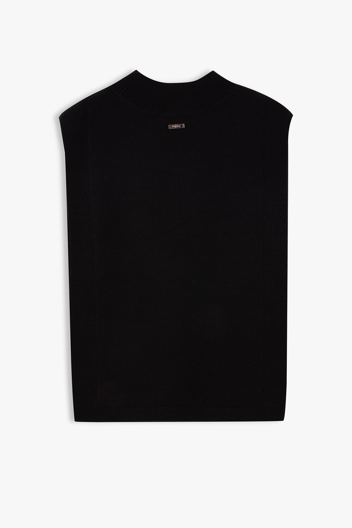 Mock Neck Knitted Top