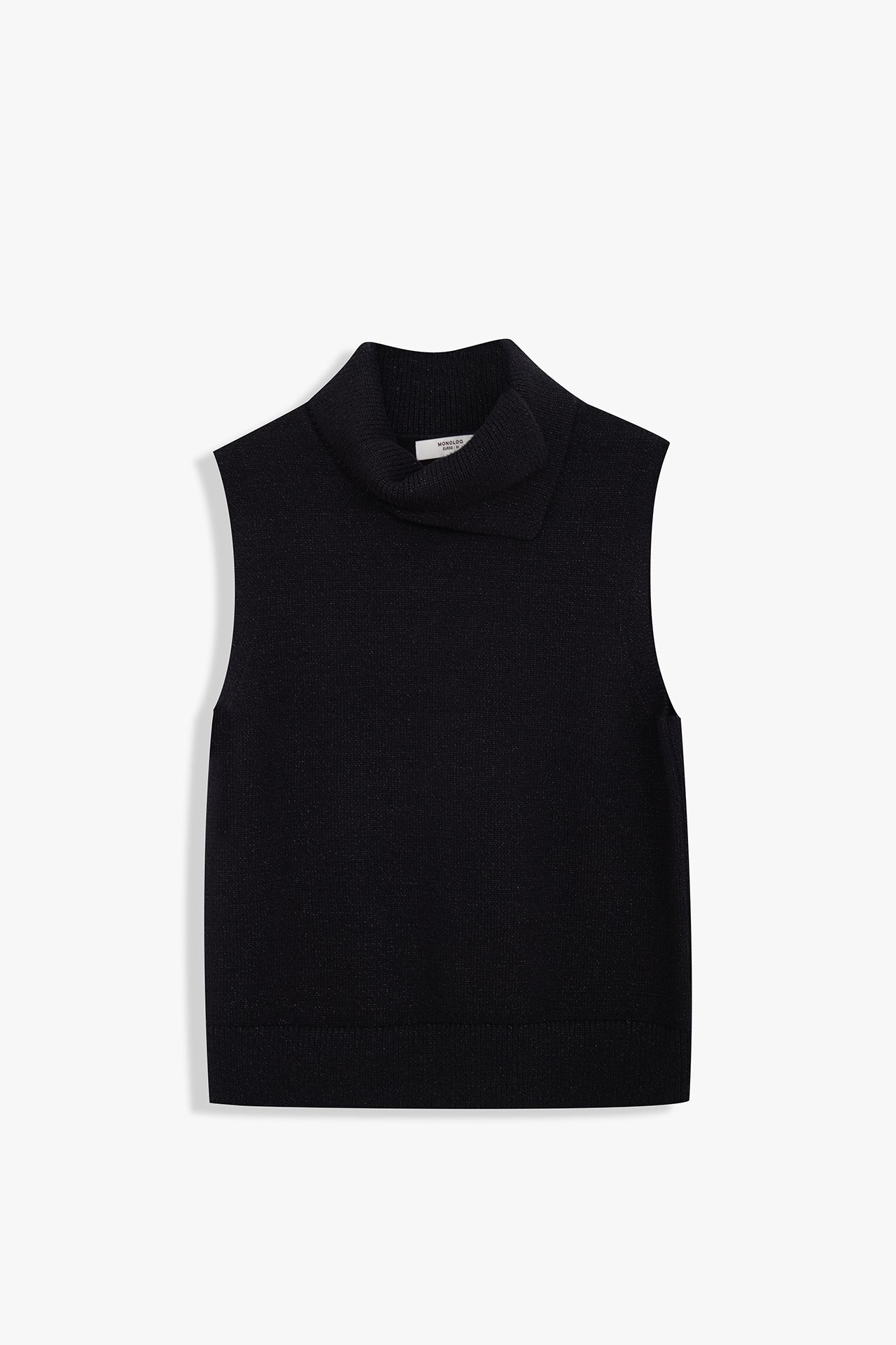 Handkerchief Neck Knit Vest