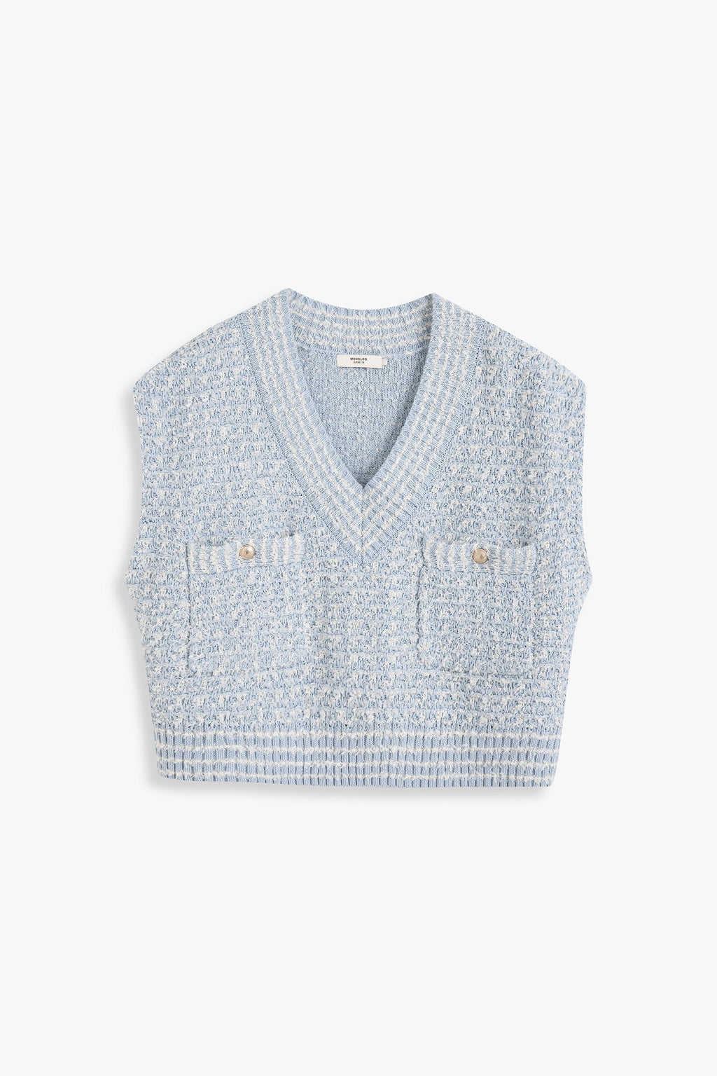Tweed Knit Vest