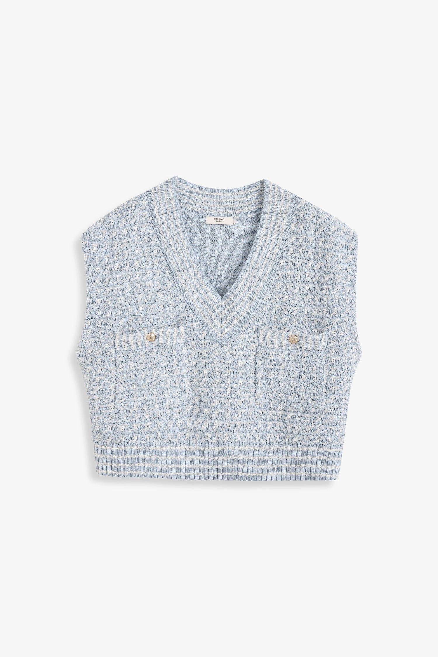 Tweed Knit Vest
