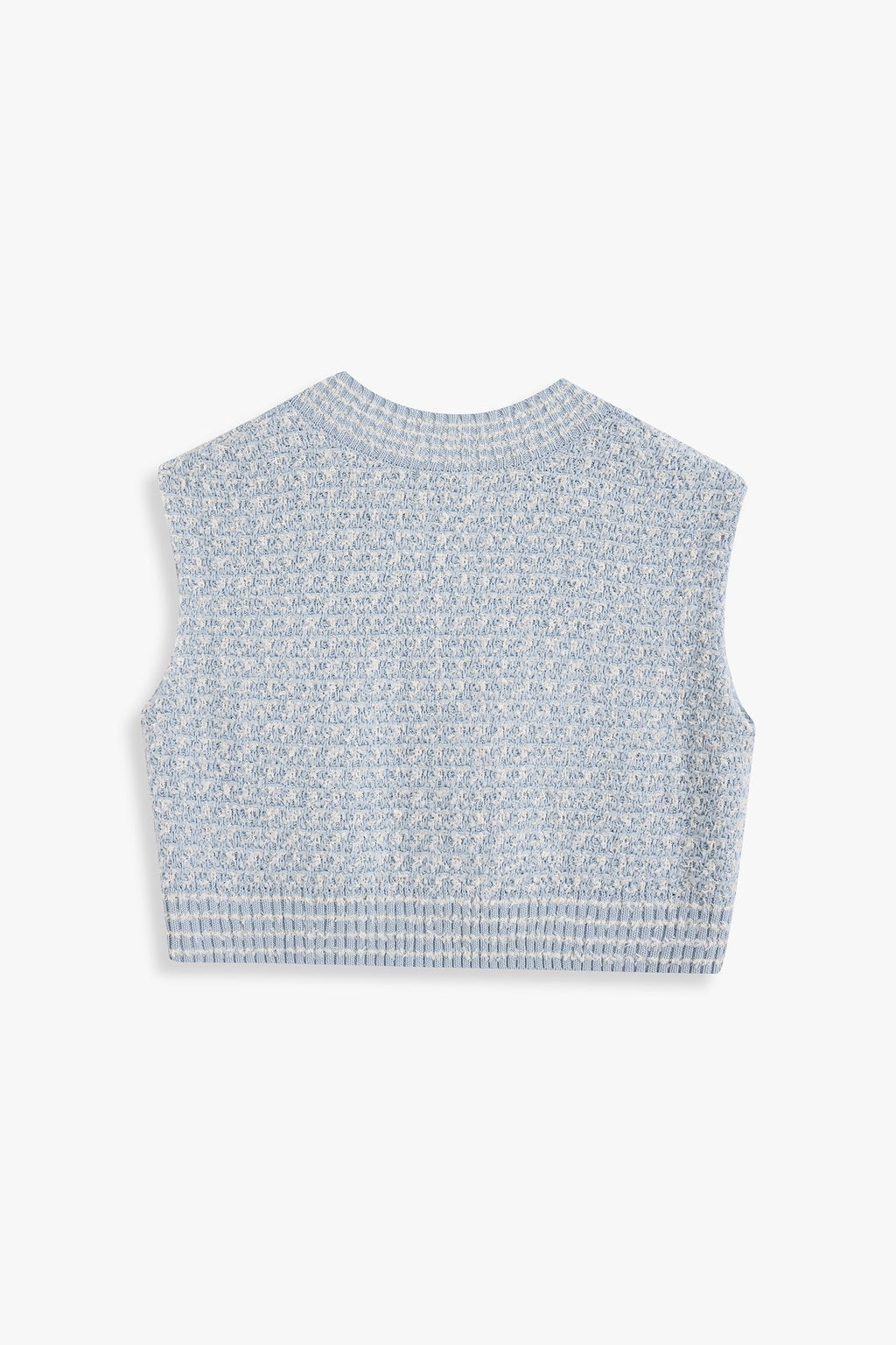 Tweed Knit Vest