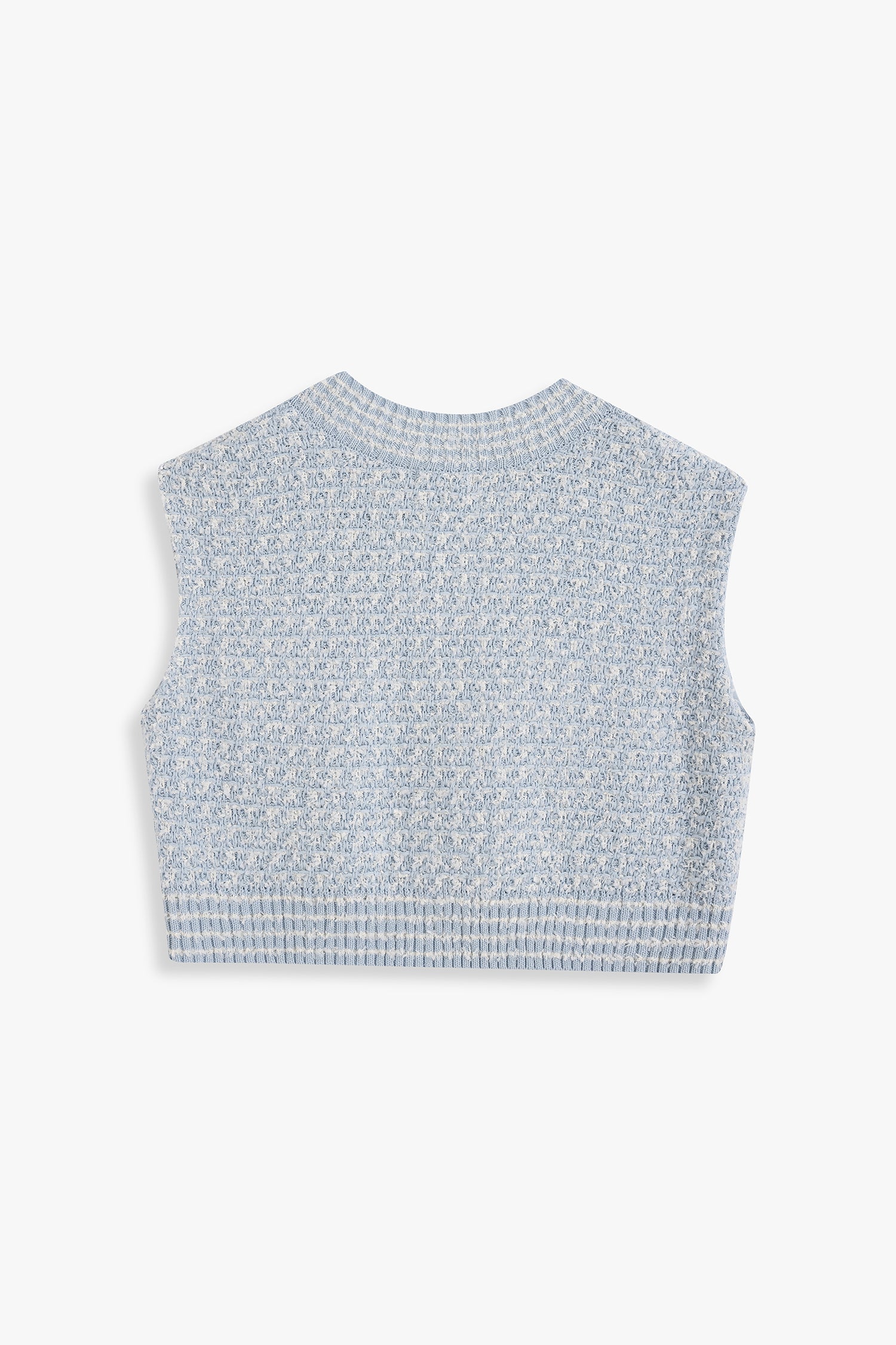 Tweed Knit Vest