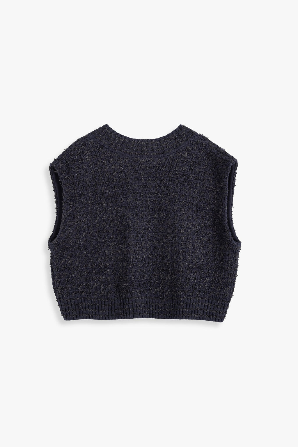 Tweed Knit Vest