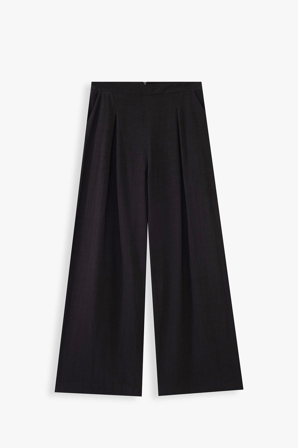Front Pleat Trousers