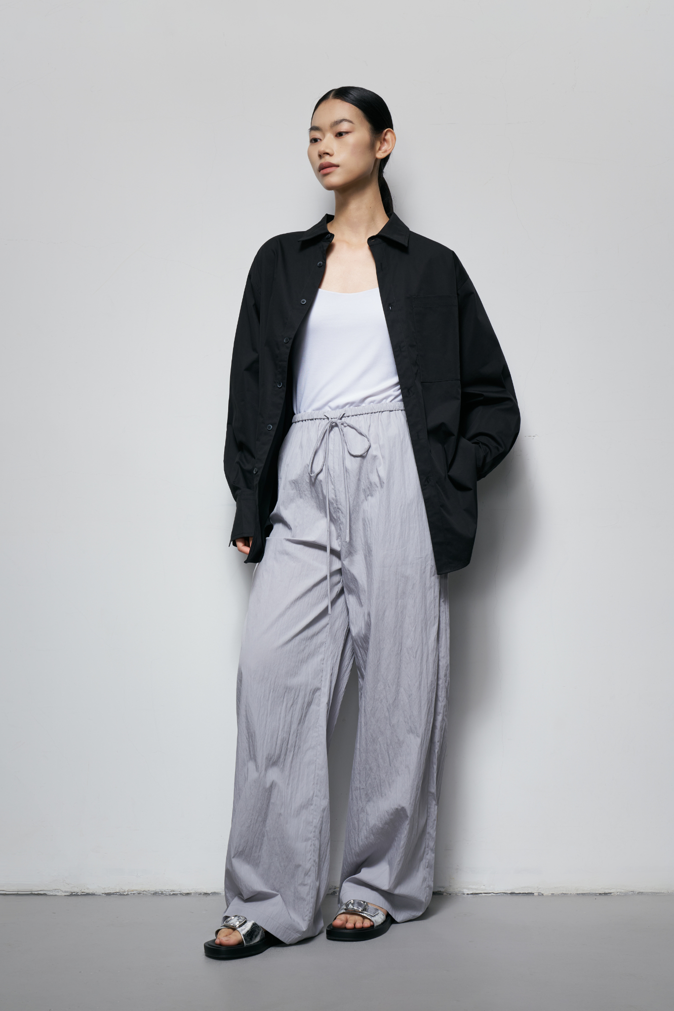 Elasticated Drawcord Trousers