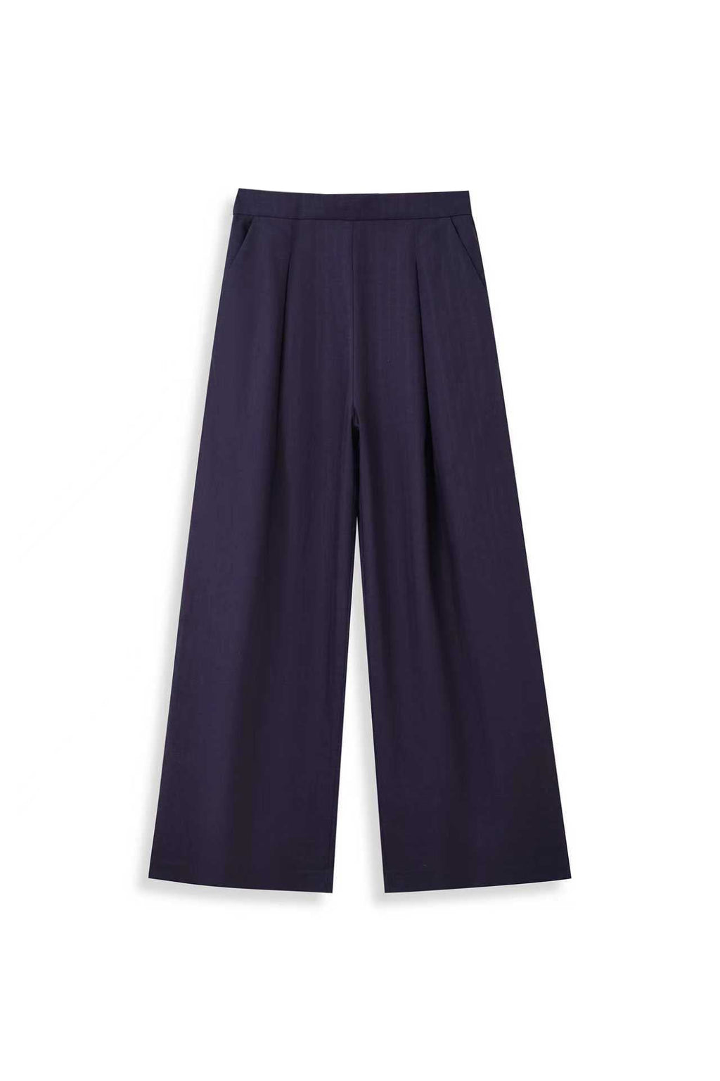 Wide Leg Pleated Pants