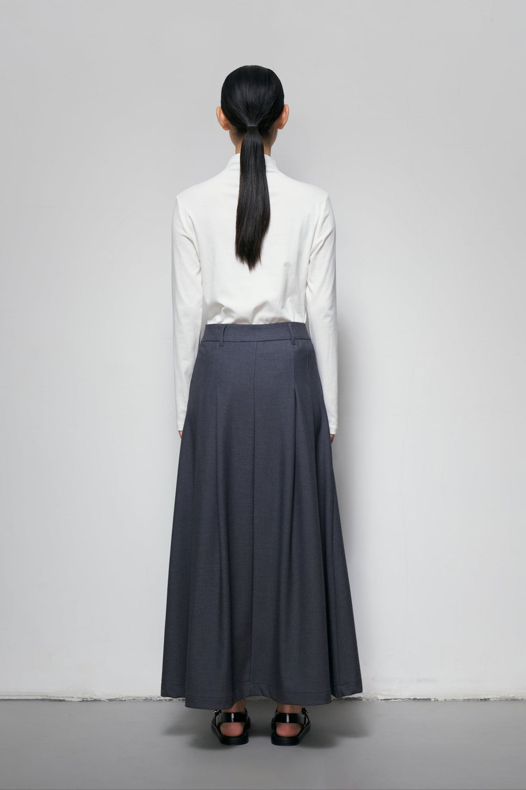Tailored A-Line Skirt